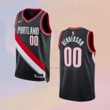 Camiseta Portland Trail Blazers Scoot Henderson NO 00 Icon 2023 Negro