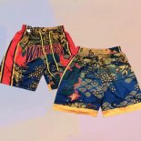 Pantalone Golden State Warriors Lunar New Year Mitchell & Ness Just Don Naranja