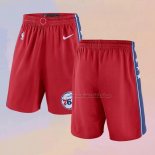 Pantalone Philadelphia 76ers 2017-18 Rojo