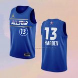 Camiseta All Star 2021 Brooklyn Nets James Harden NO 13 Azul