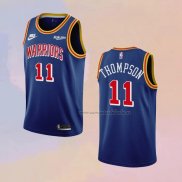 Camiseta Golden State Warriors Klay Thompson NO 11 75th Anniversary Azul