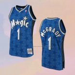 Camiseta Orlando Magic Tracy McGrady NO 1 Mitchell & Ness 2001-02 Azul