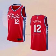 Camiseta Philadelphia 76ers Tobias Harris NO 12 Statement 2020 Rojo
