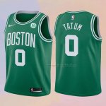 Camiseta Nino Boston Celtics Jayson Tatum NO 0 2017-18 Verde