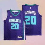 Camiseta Charlotte Hornets Gordon Hayward NO 20 Statement 2020-21 Violeta