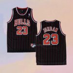 Camiseta Chicago Bulls Michael Jordan NO 23 Retro 1995-96 Negro