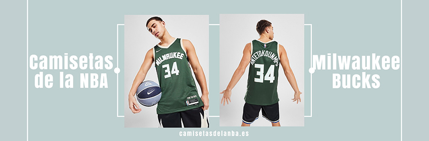 Camiseta de Milwaukee Bucks Replicas Baratas