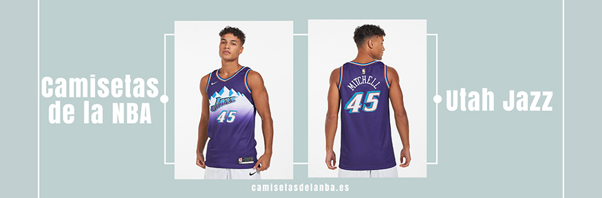 Camiseta de Utah Jazz Replicas Baratas